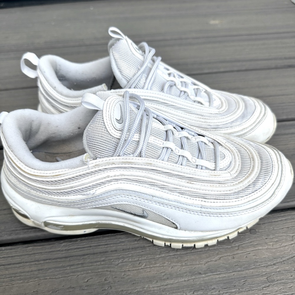Nike Air Max 97 'Triple White' men’s size 10 sneakers
